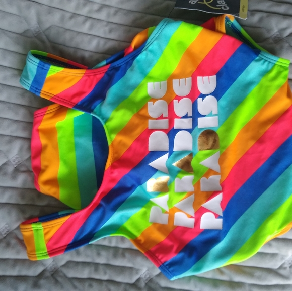 New swimsuit rainbow colorful - Picture 3 of 3